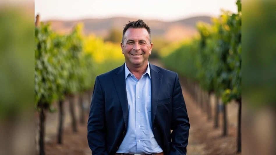 Peter Lucadano, co-founder of RedTree Landscape Systems , pictured outdoors discussing the company’s growth, leadership, and decades of experience in the landscape industry.